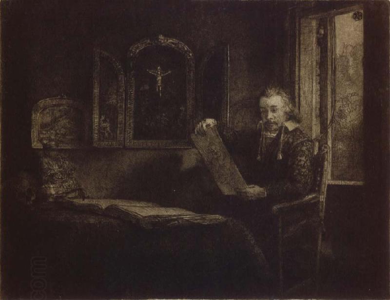 REMBRANDT Harmenszoon van Rijn Abraham Francen,Apothecary